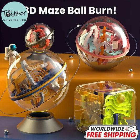 3D Maze Puzzle Ball