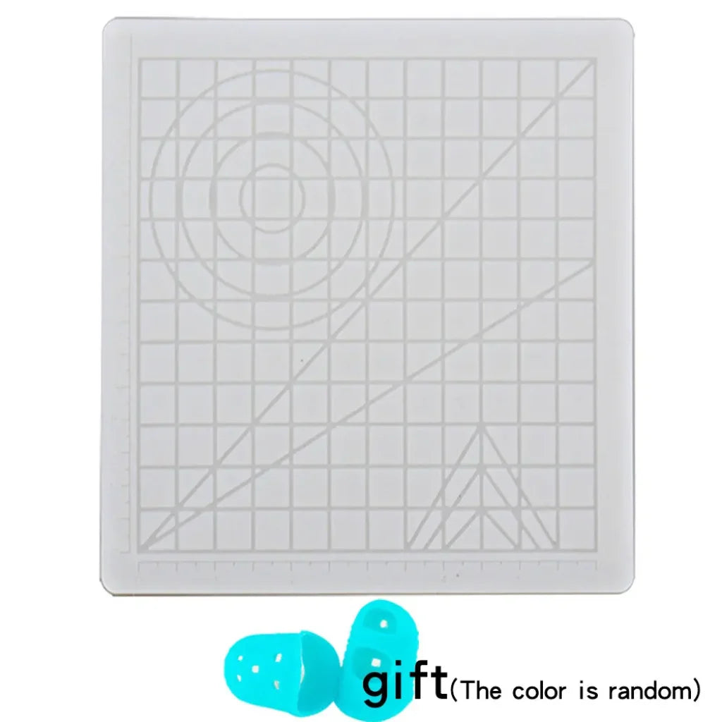 3D Printing Pen Silicone Mat - white