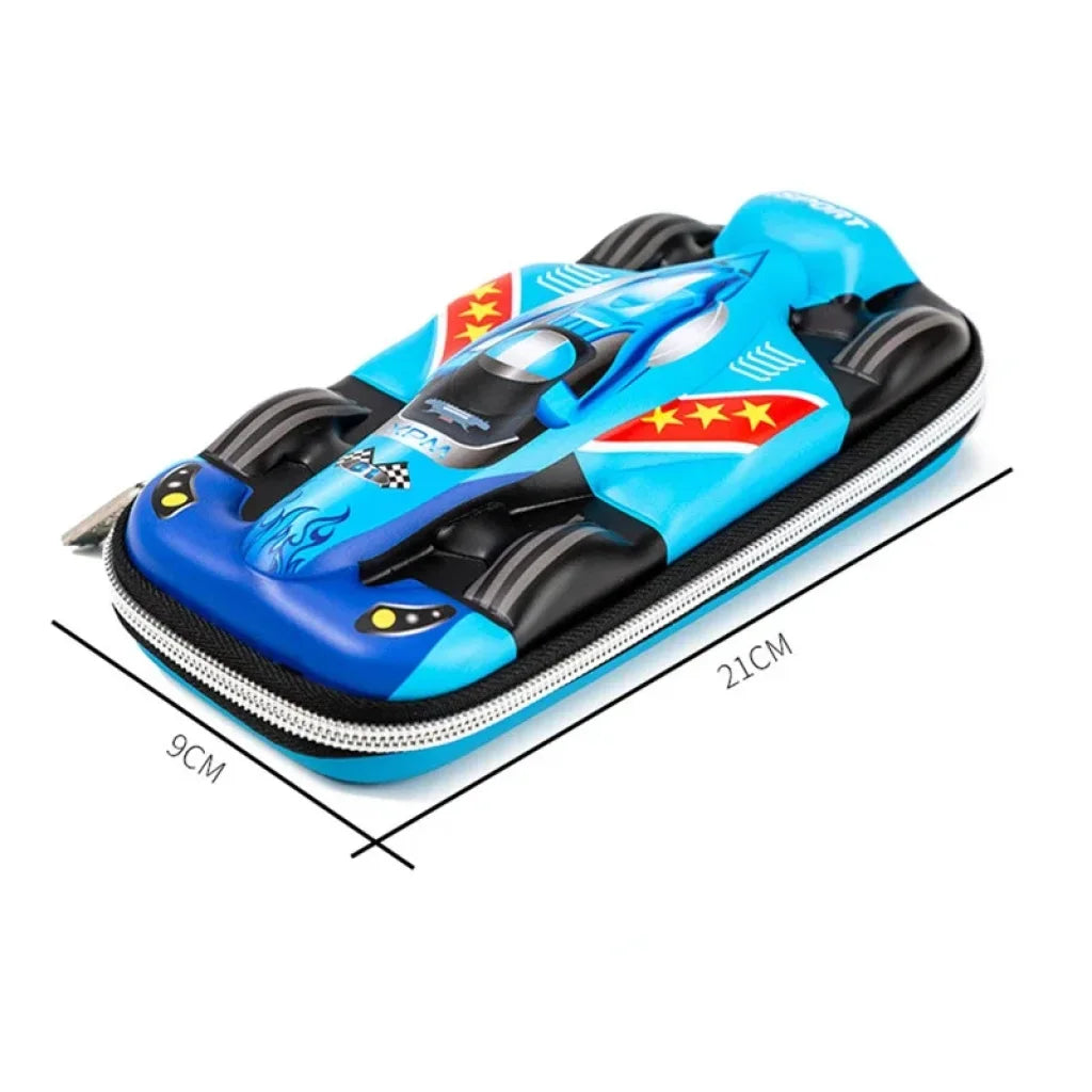 3D Racing Car Pencil Cases High Quality Eva