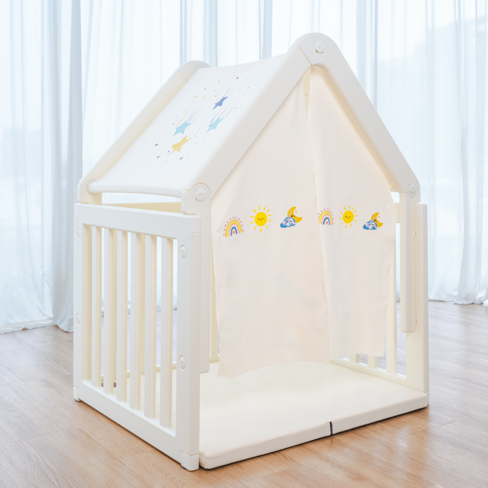 DreamNest Playpen House (with Fabric Canopy)