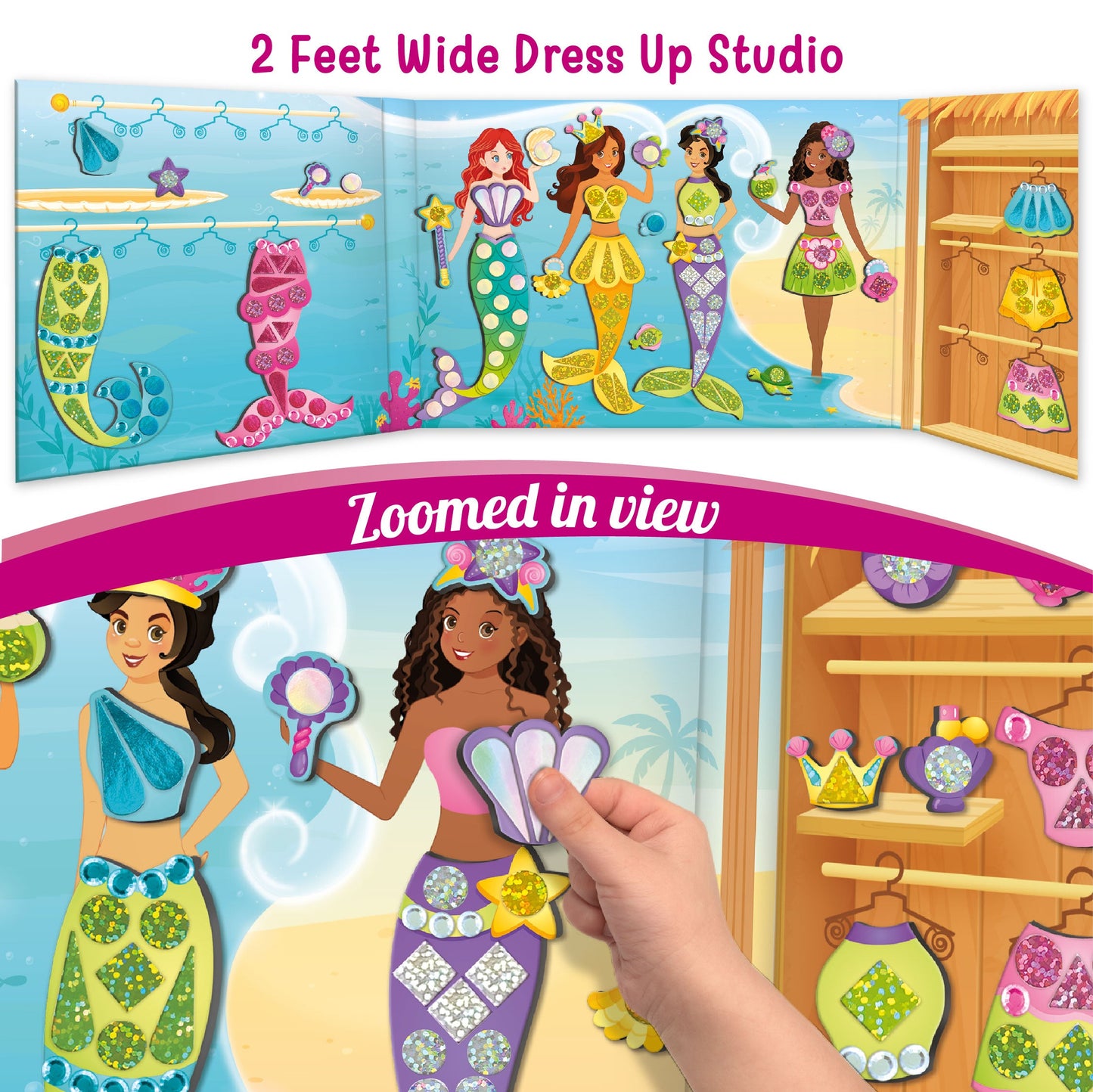 Magnetic Dress-Up Mermaid