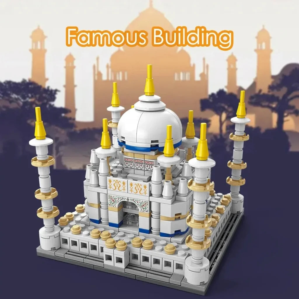 510Pcs Taj Mahal Mini Building Blocks