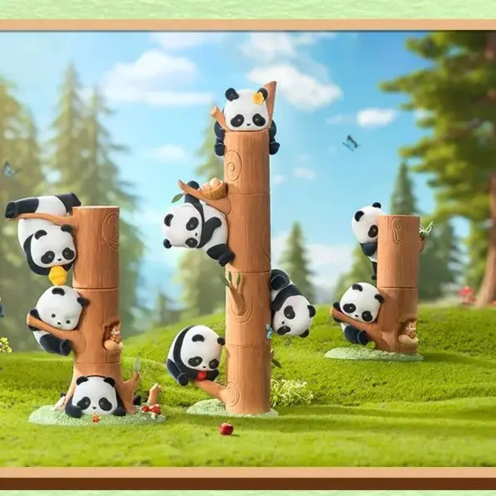 52Toys Blind Box Panda Roll Fruit Tree Climbing