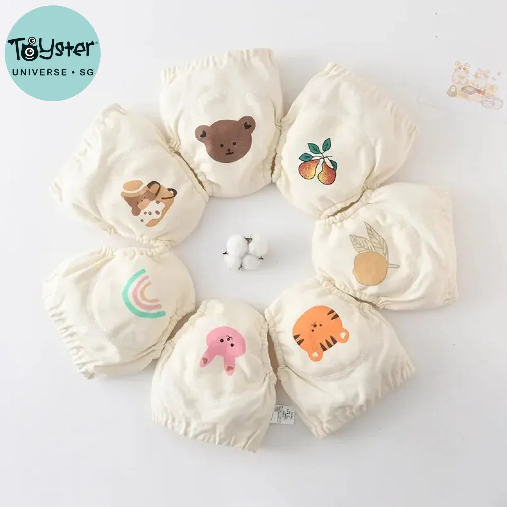 6 Layers Cloth Baby Diapers Breathable Reusable