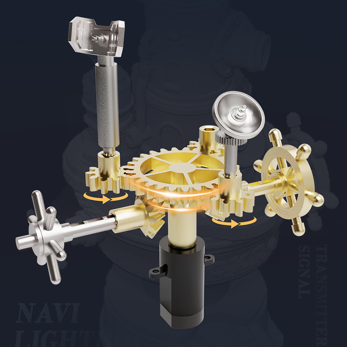 Robotime ROKR Navi Lighthouse Mechanical 3D Puzzle CGM01