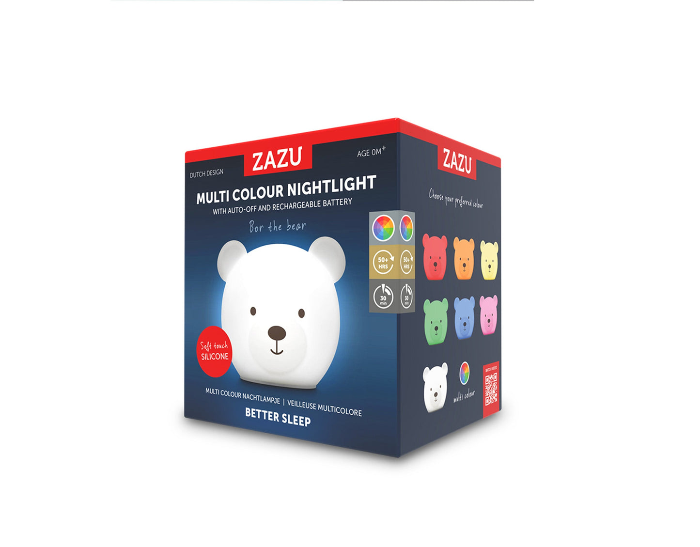 Bor the Bear - Multicolour Nightlight