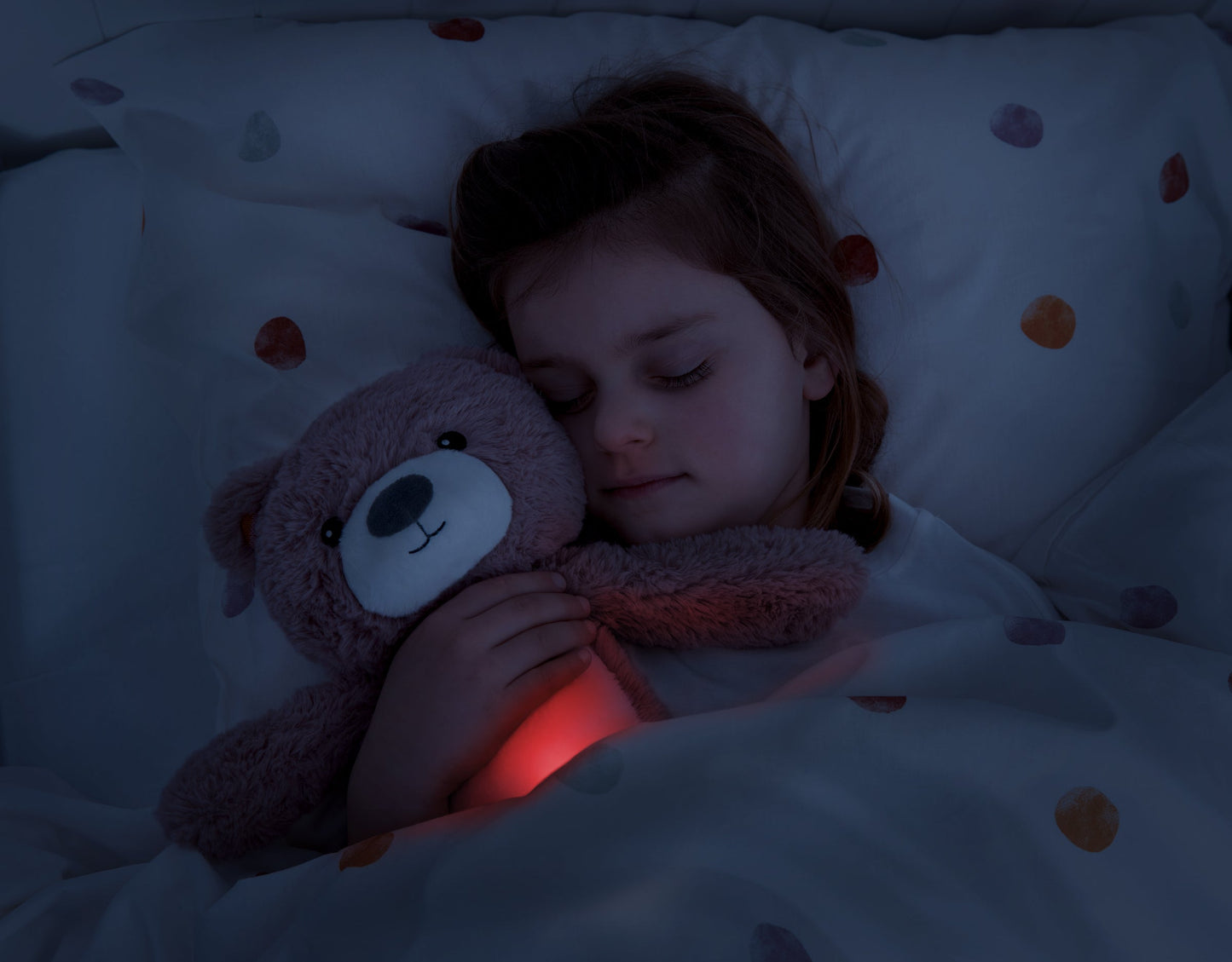Sleeptrainer with Nightlight and Sound Machine - Brody the Bear