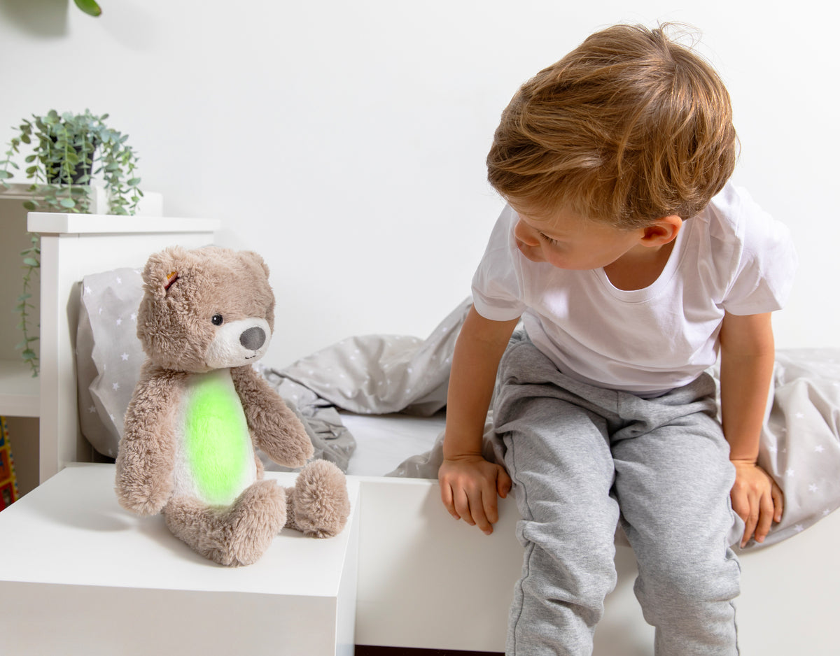 Sleeptrainer with Nightlight and Sound Machine - Brody the Bear