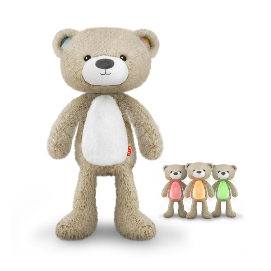 Sleeptrainer with Nightlight and Sound Machine - Brody the Bear