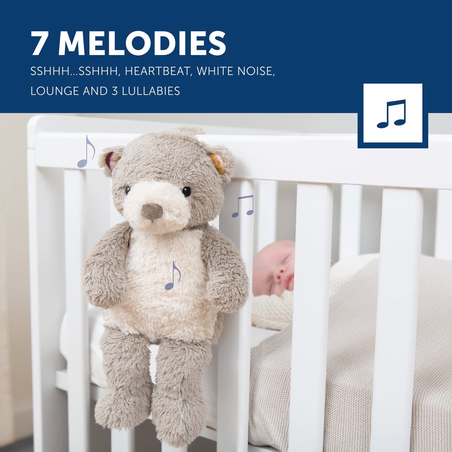 Sound Machine with Nightlight and Voice - Bruno / Phoebe