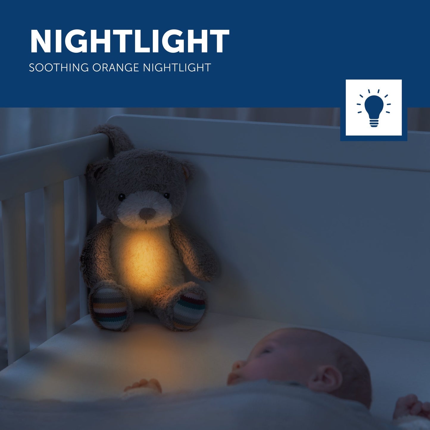 Sound Machine with Nightlight and Voice - Bruno / Phoebe