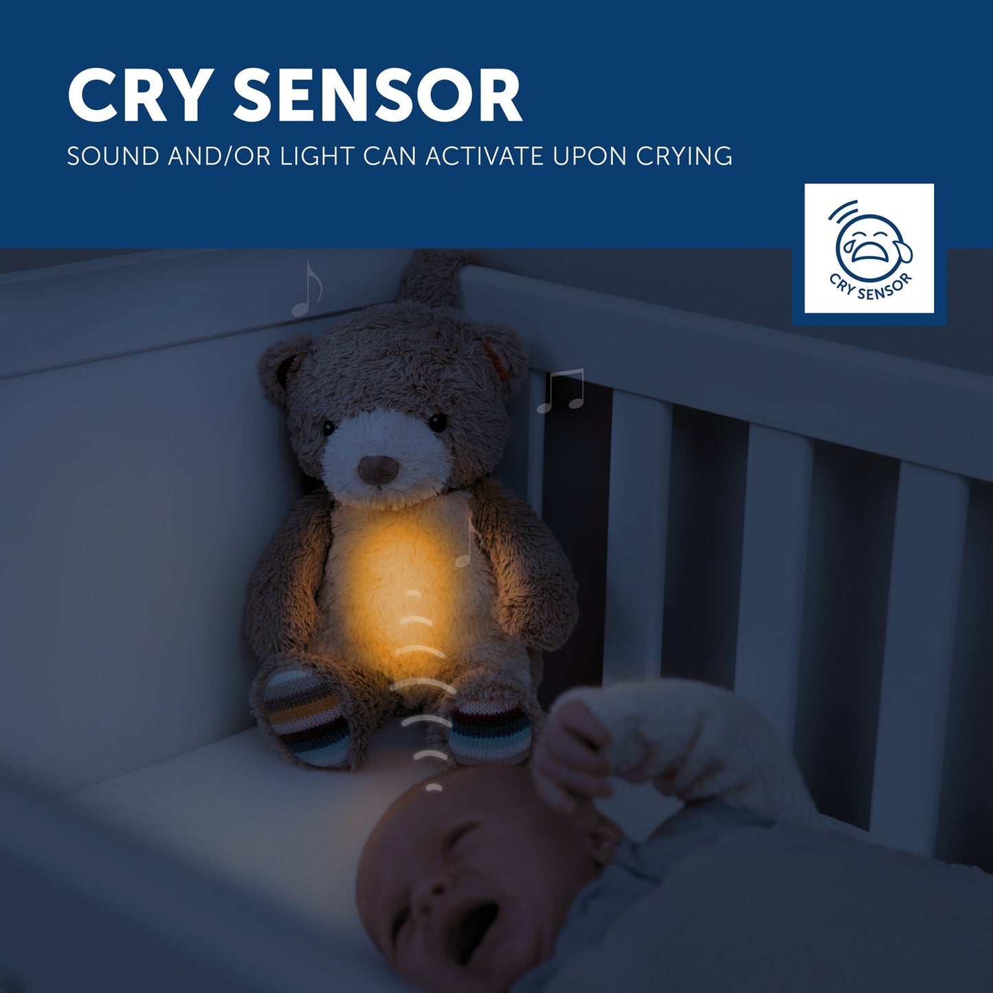 Sound Machine with Nightlight and Voice - Bruno / Phoebe