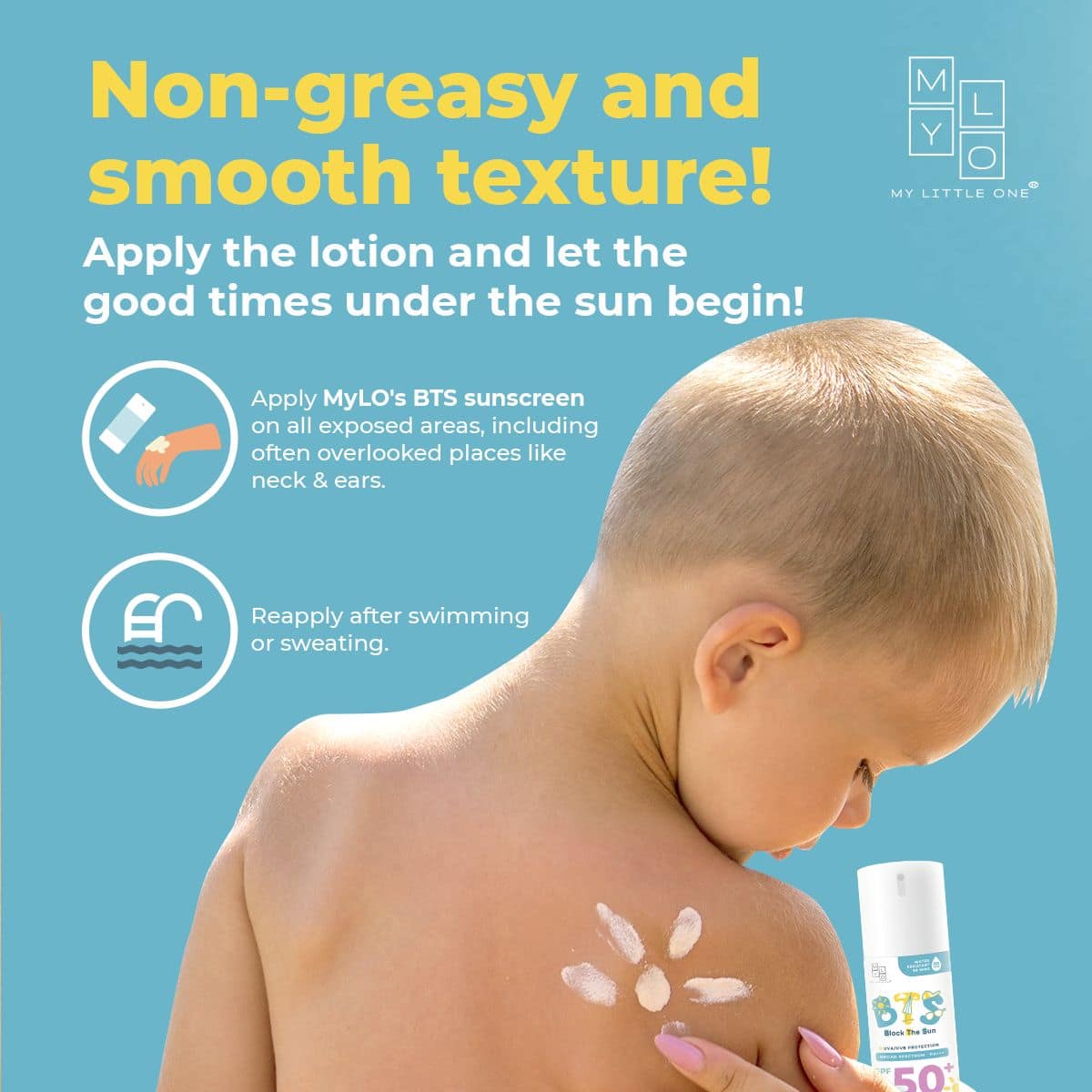 MyLO OTP Sunscreen Stick / Sunblock Lotion, Spray