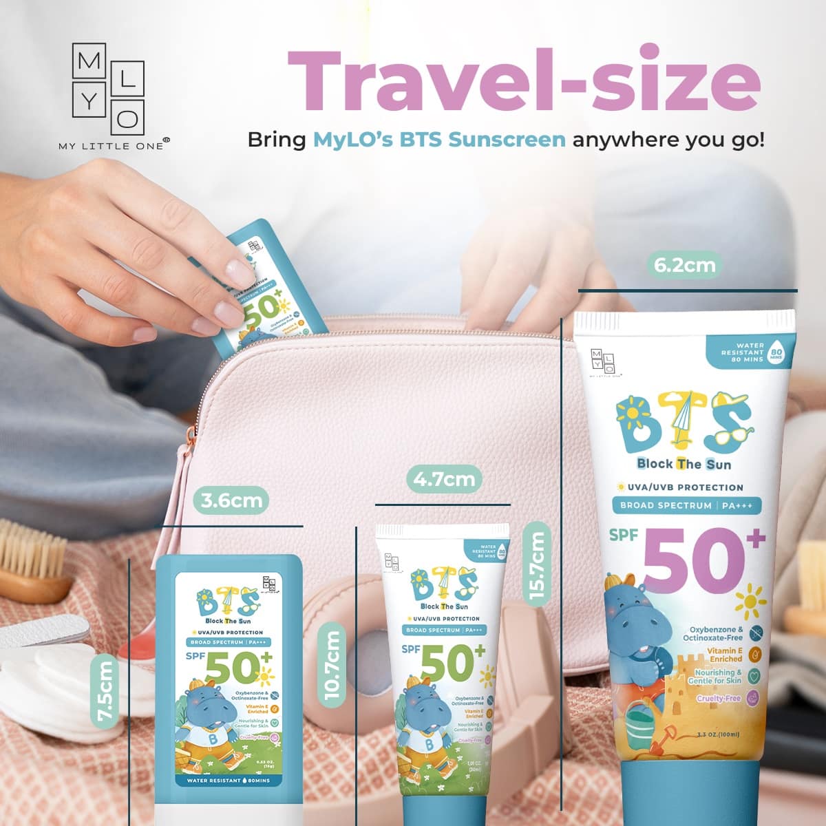 MyLO OTP Sunscreen Stick / Sunblock Lotion, Spray