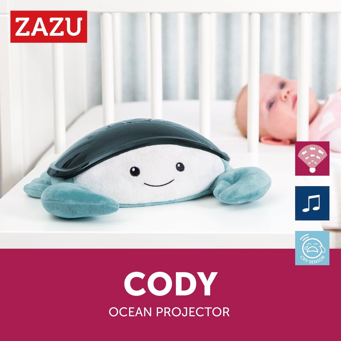 Ocean Projector with Melodies - Cody / Otto