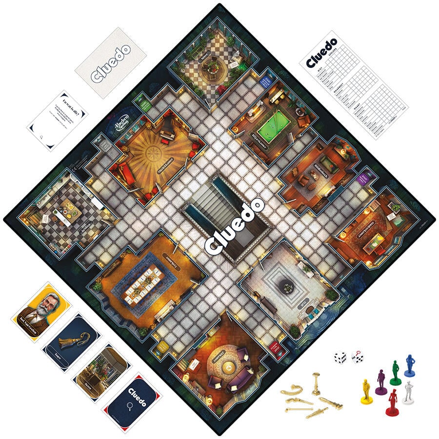 Hasbro Clue Cluedo Classic Game (U.P. $34.90)