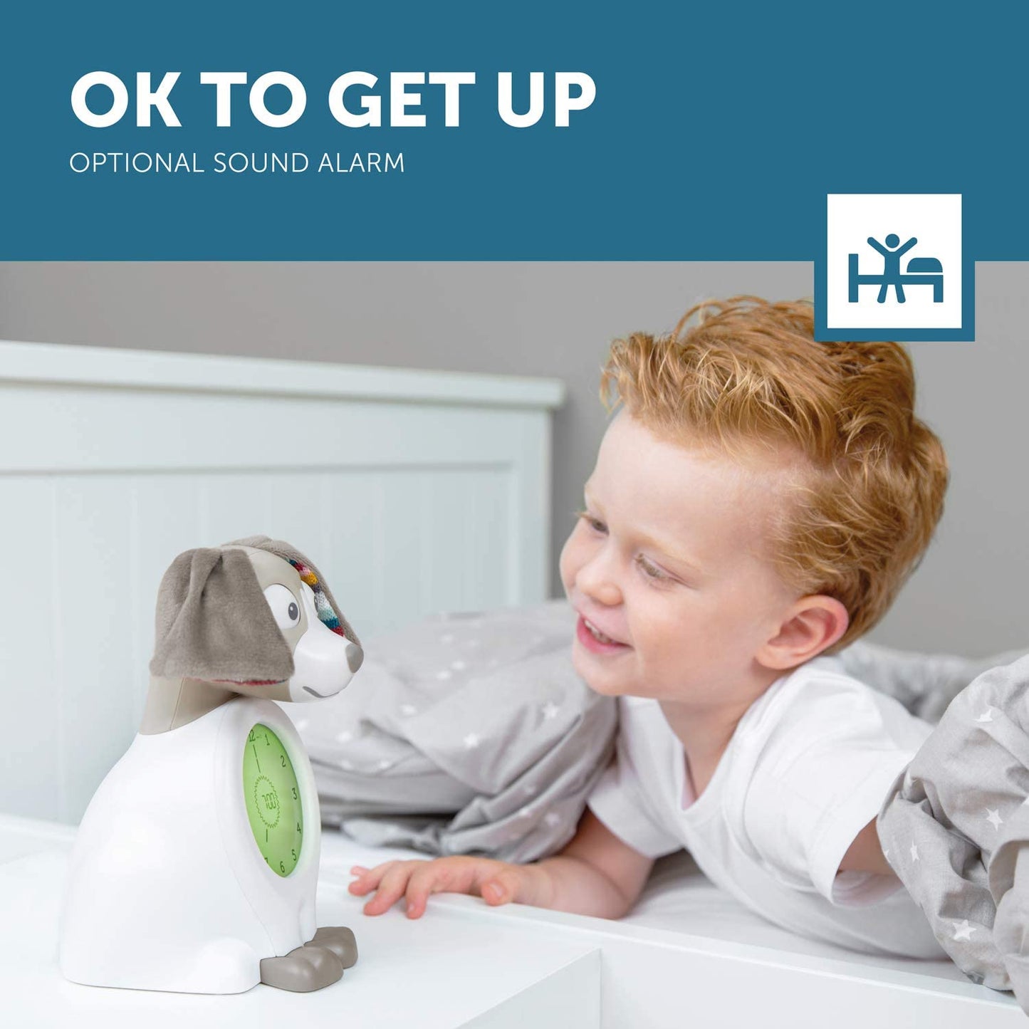 Sleep Trainer with Nightlight - Davy the Dog