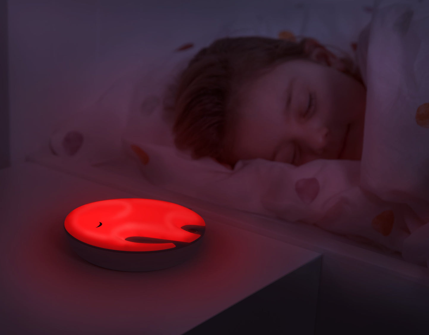 Breathing Nightlight and Sound Machine - Emmy the Elephant