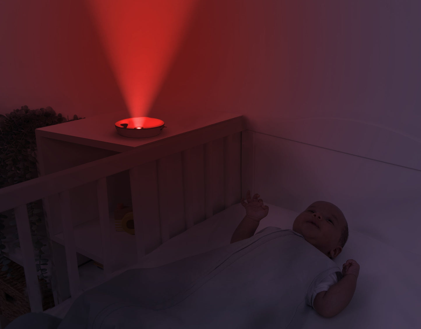 Breathing Nightlight and Sound Machine - Emmy the Elephant