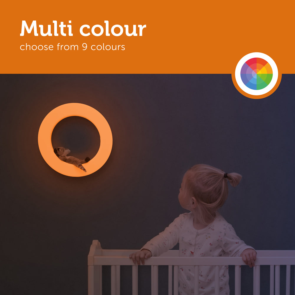 Multi Colour Wall Nightlight - Fay, Rex & Otis