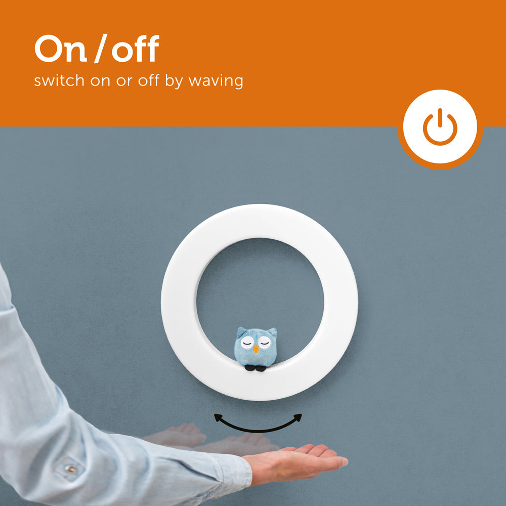 Multi Colour Wall Nightlight - Fay, Rex & Otis