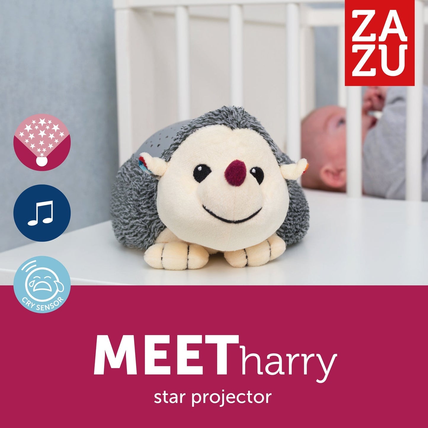 Star Projector Sleep Soother - Harry / Kiki / Ruby / Leo / Polly