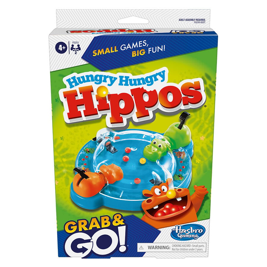 Hasbro Grab and Go Hungry Hungry Hippos (U.P. $11.90)