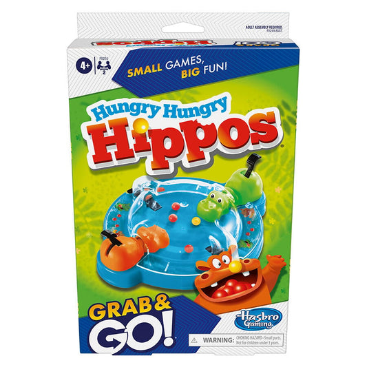 Hasbro Grab and Go Hungry Hungry Hippos (U.P. $11.90)