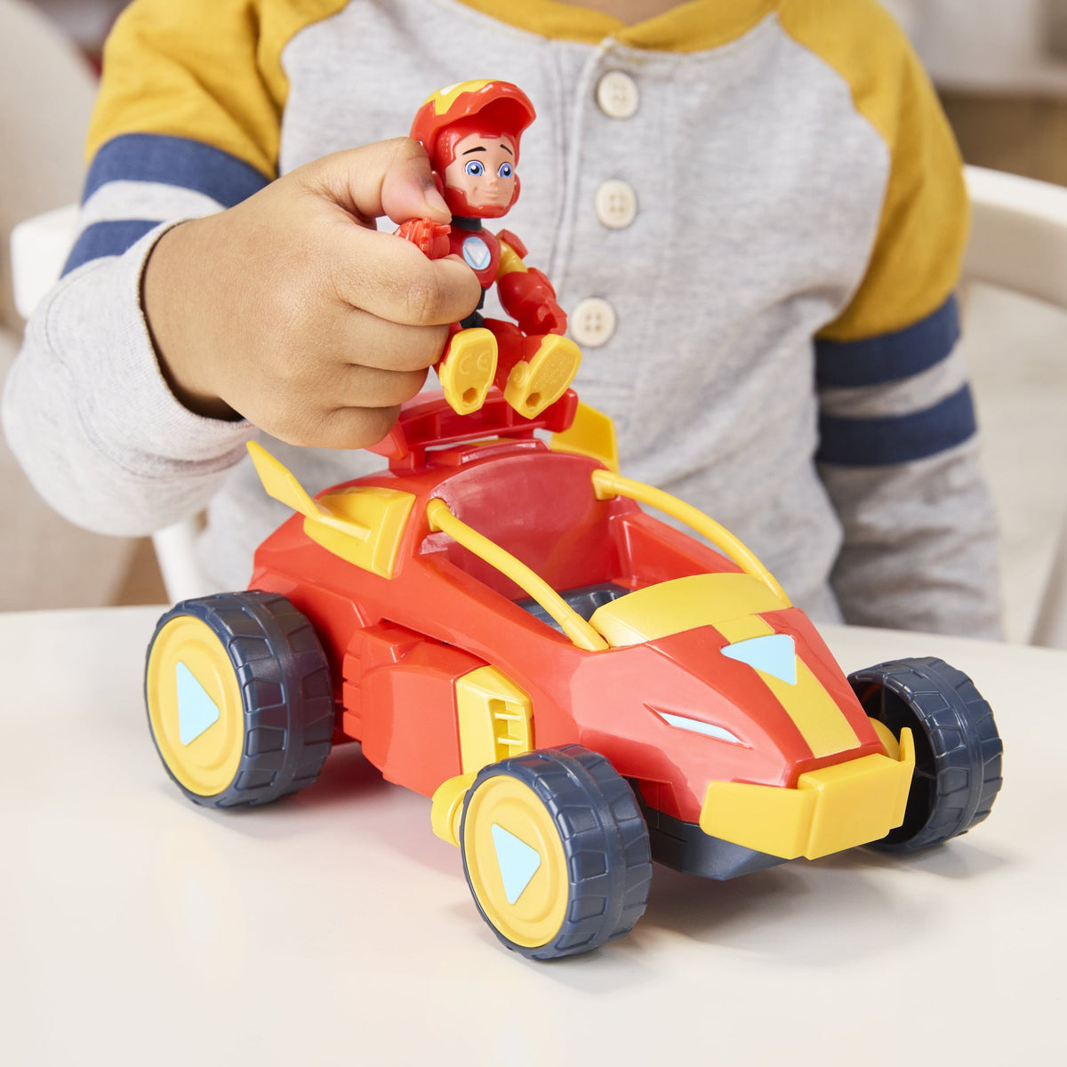 Hasbro Marvel Iron Man And His Awesome Friends Iron Man 2-In-1 Mech Suit & Vehicle (U.P. $41.90)
