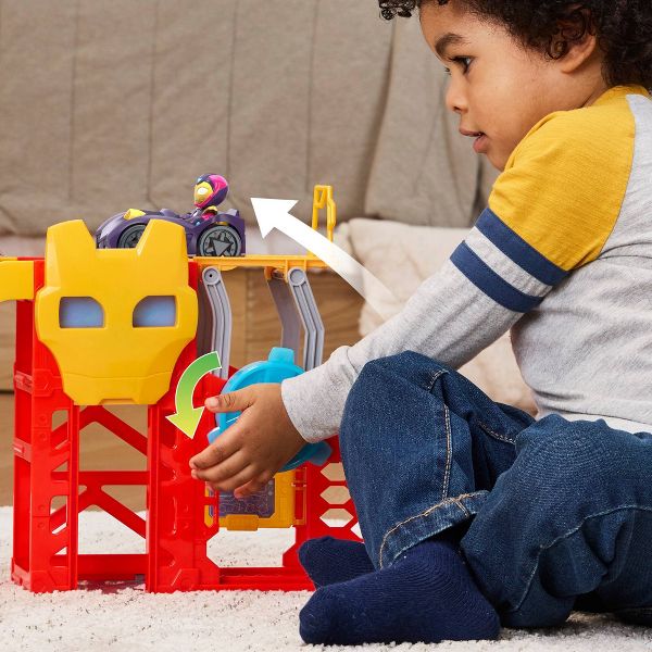 Hasbro Marvel Iron Man and his Awesome Friends Iron Garage (U.P. $59.90)