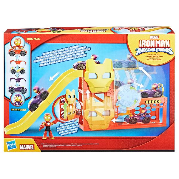 Hasbro Marvel Iron Man and his Awesome Friends Iron Garage (U.P. $59.90)