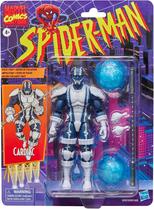 Hasbro Marvel Legends Spider Man Retro Cardiac (U.P. $41.90)