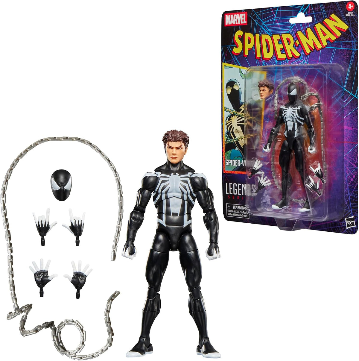 Hasbro Marvel Legends Spider Man Retro Spider Venom (U.P. $41.90)