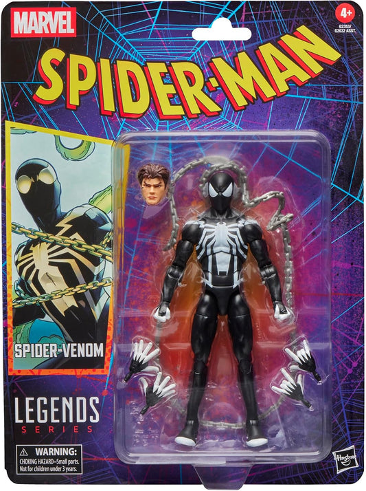 Hasbro Marvel Legends Spider Man Retro Spider Venom (U.P. $41.90)