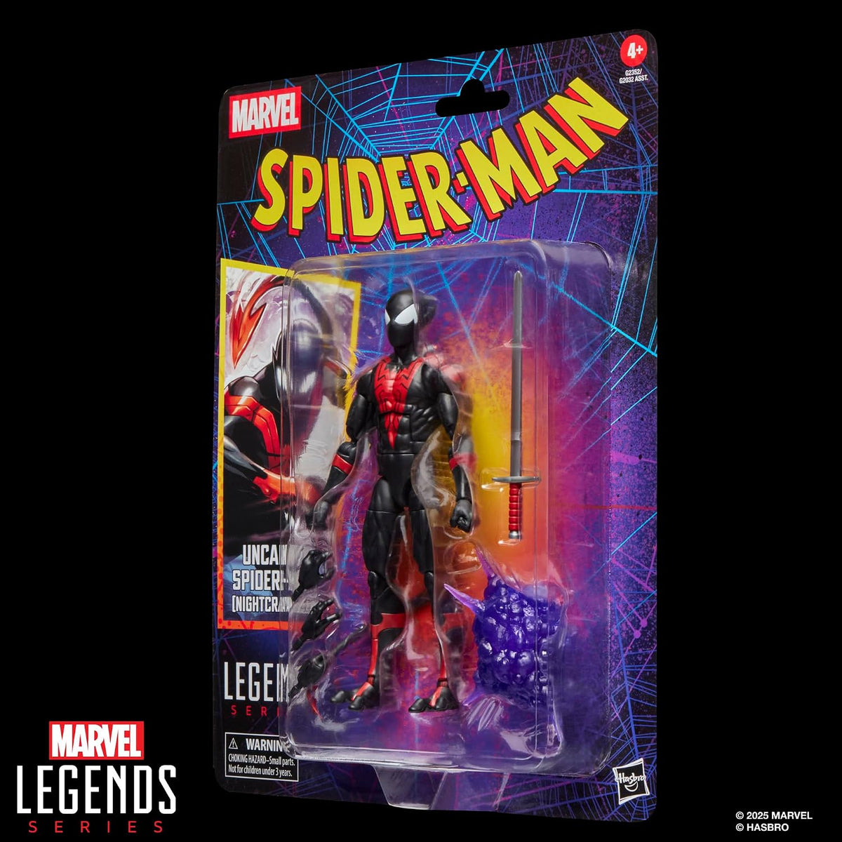 Hasbro Marvel Legends Spider Man Retro Uncanny Nightcrawler (U.P. $41.90)