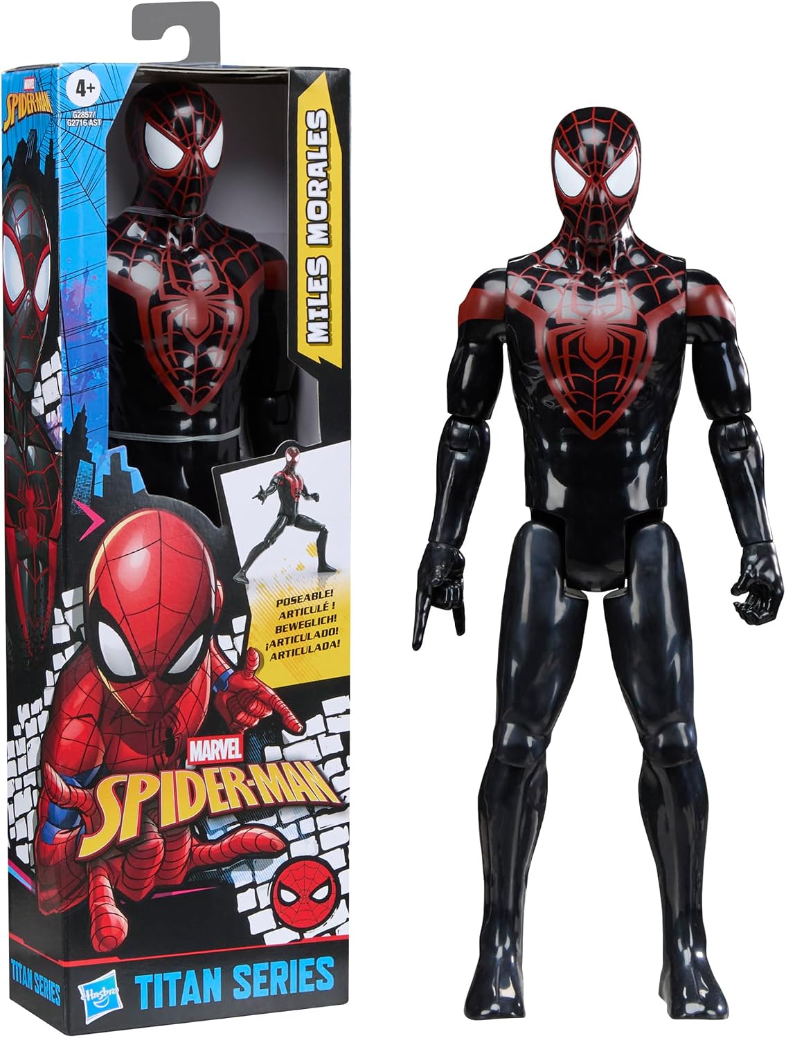 Hasbro Marvel Spider Man Titan Series Miles Morales (U.P. $21.90)