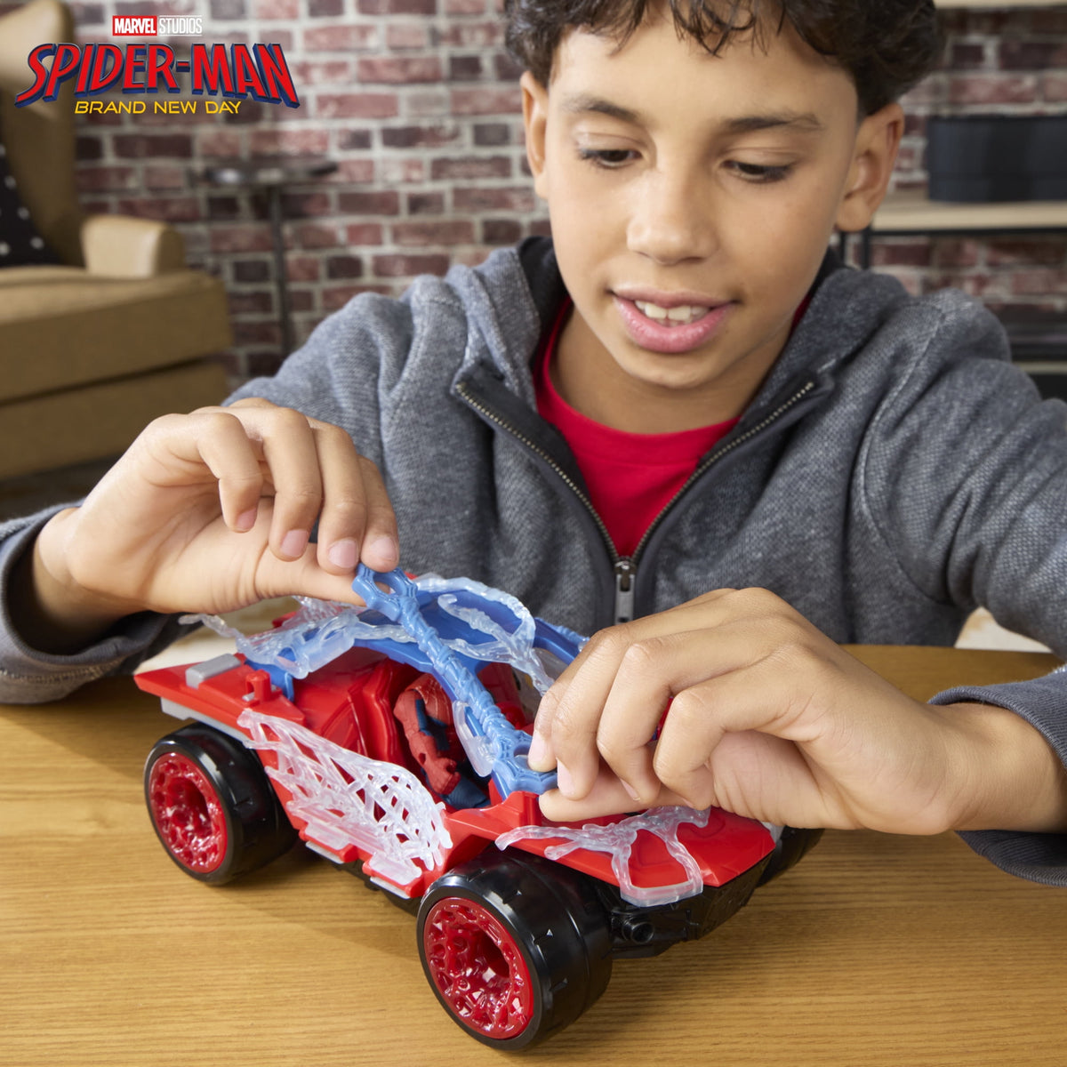Hasbro Marvel Studios Spider-Man: Brand New Day Spider-Man ActionVerse Stretch & Blast Buggy (U.P. $44.90)