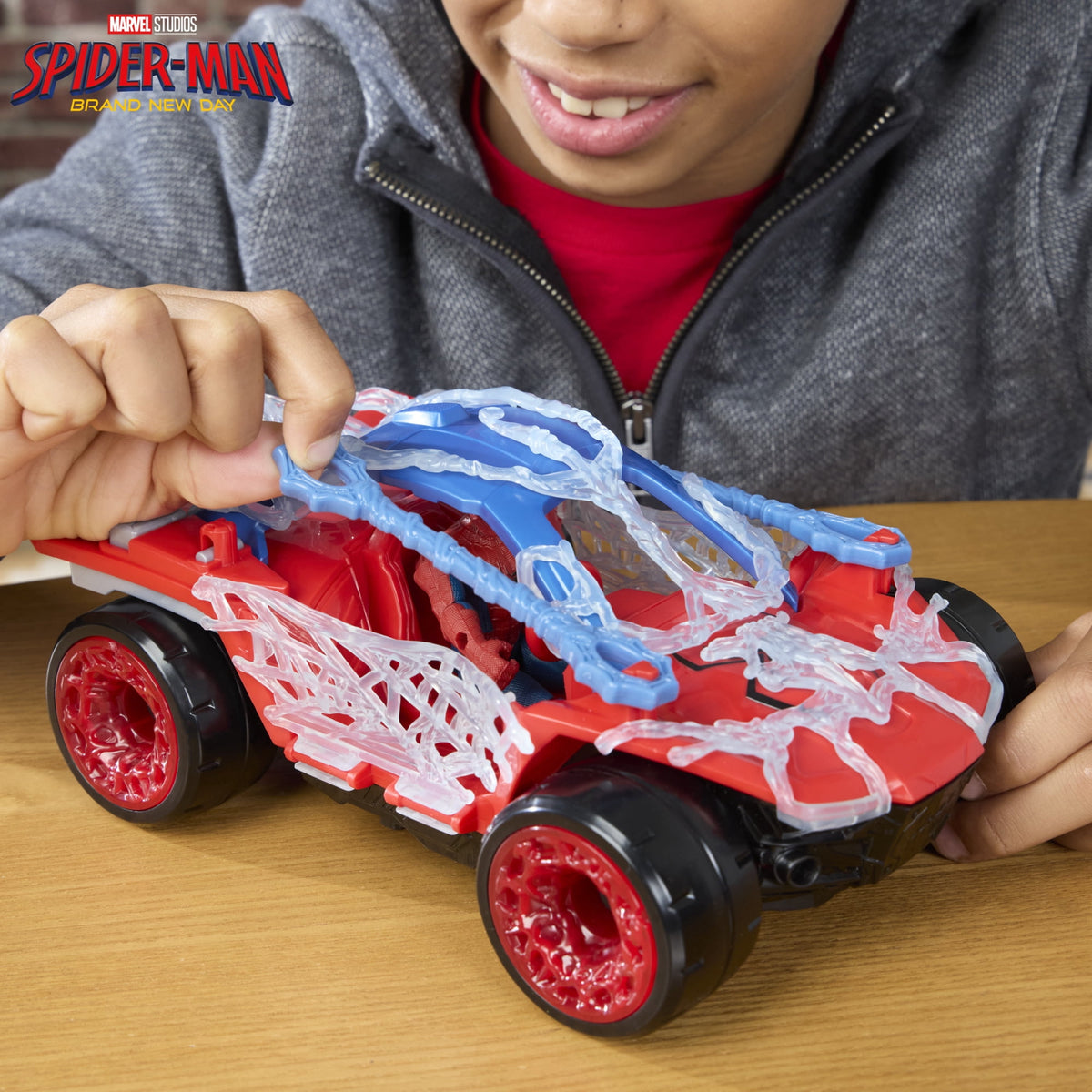 Hasbro Marvel Studios Spider-Man: Brand New Day Spider-Man ActionVerse Stretch & Blast Buggy (U.P. $44.90)