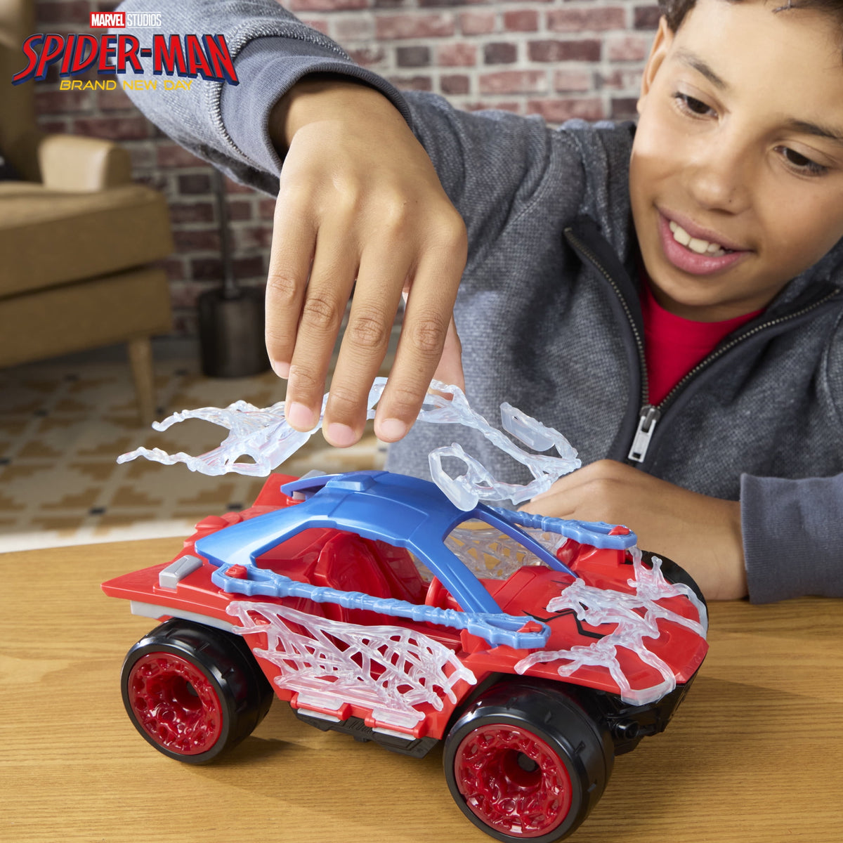Hasbro Marvel Studios Spider-Man: Brand New Day Spider-Man ActionVerse Stretch & Blast Buggy (U.P. $44.90)