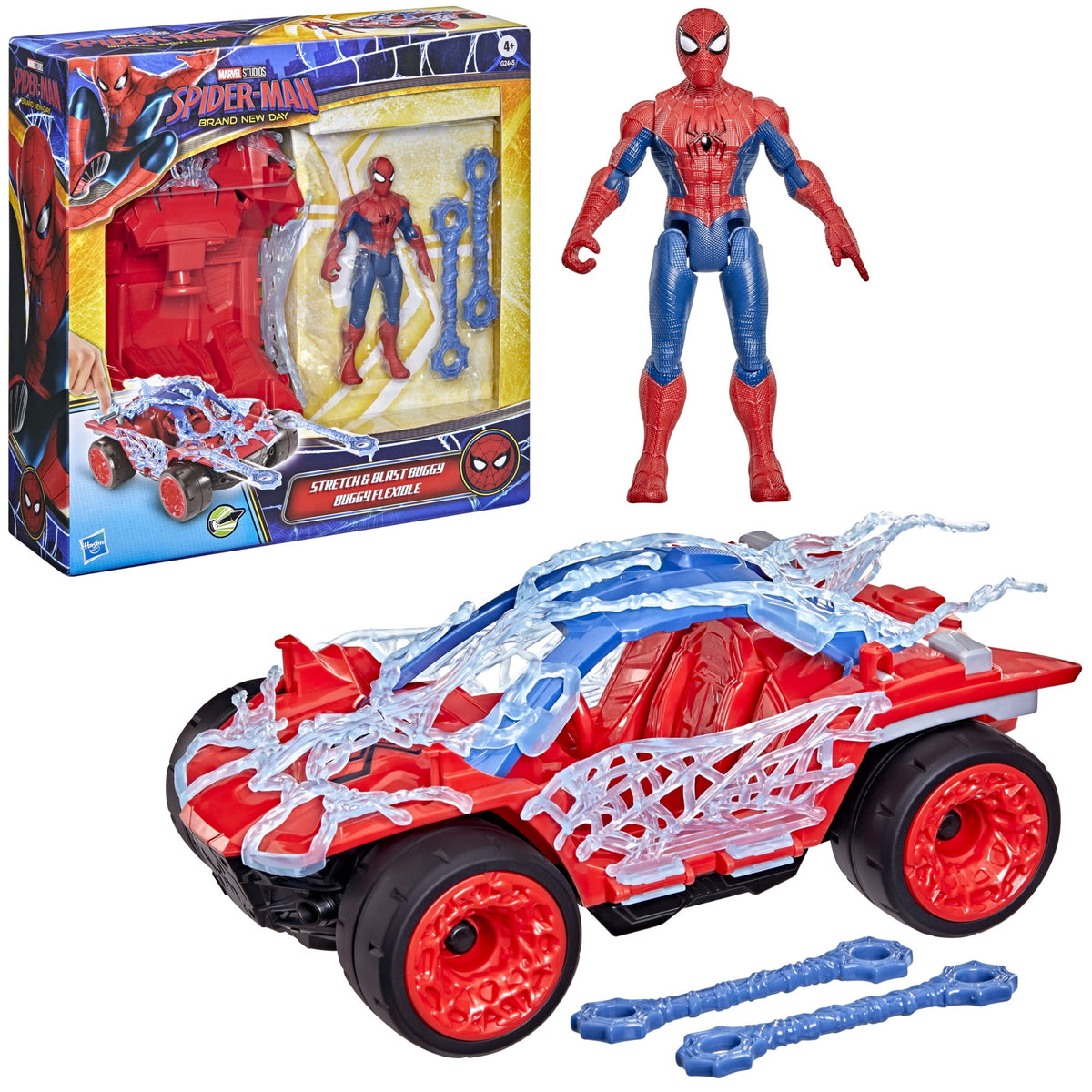 Hasbro Marvel Studios Spider-Man: Brand New Day Spider-Man ActionVerse Stretch & Blast Buggy (U.P. $44.90)