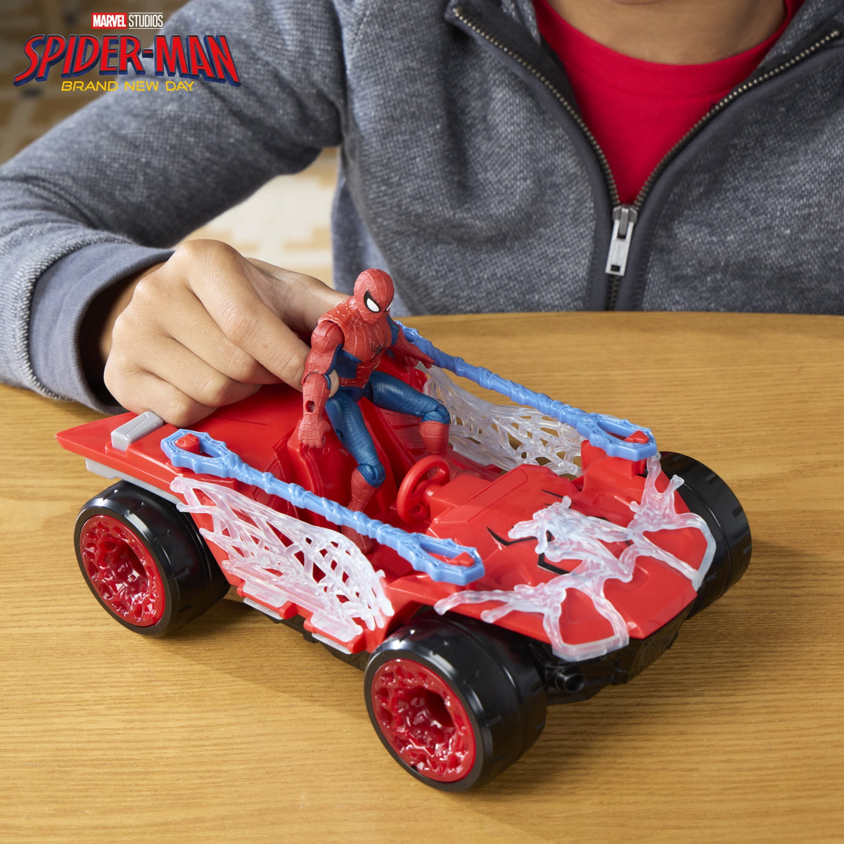 Hasbro Marvel Studios Spider-Man: Brand New Day Spider-Man ActionVerse Stretch & Blast Buggy (U.P. $44.90)