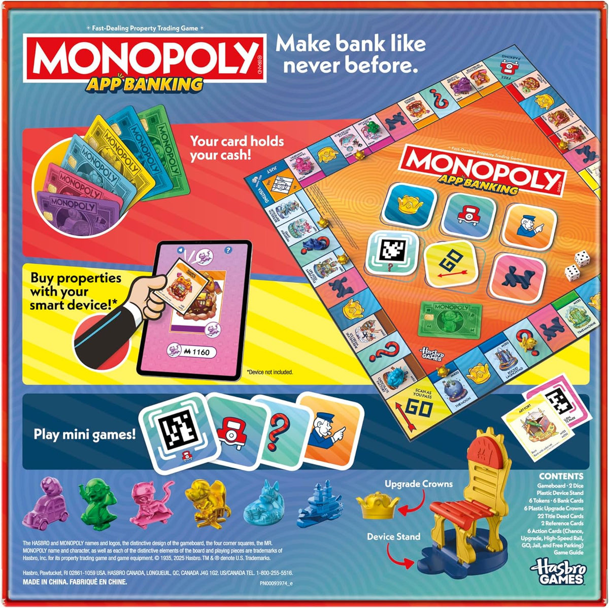 Hasbro Monopoly App Banking (U.P. $59.90)