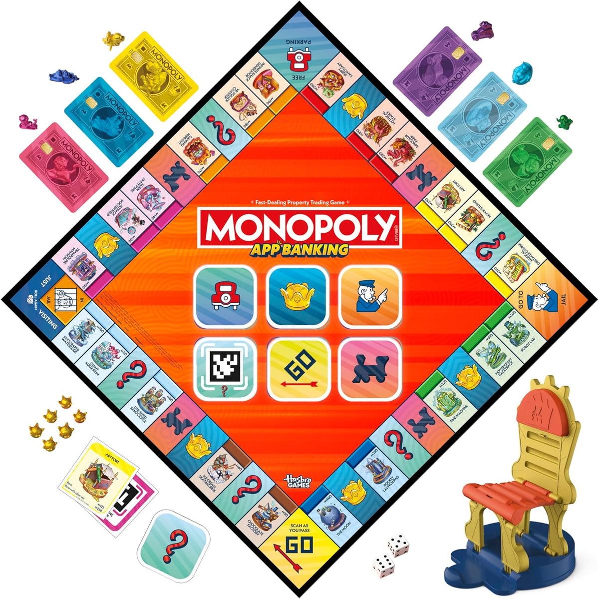 Hasbro Monopoly App Banking (U.P. $59.90)