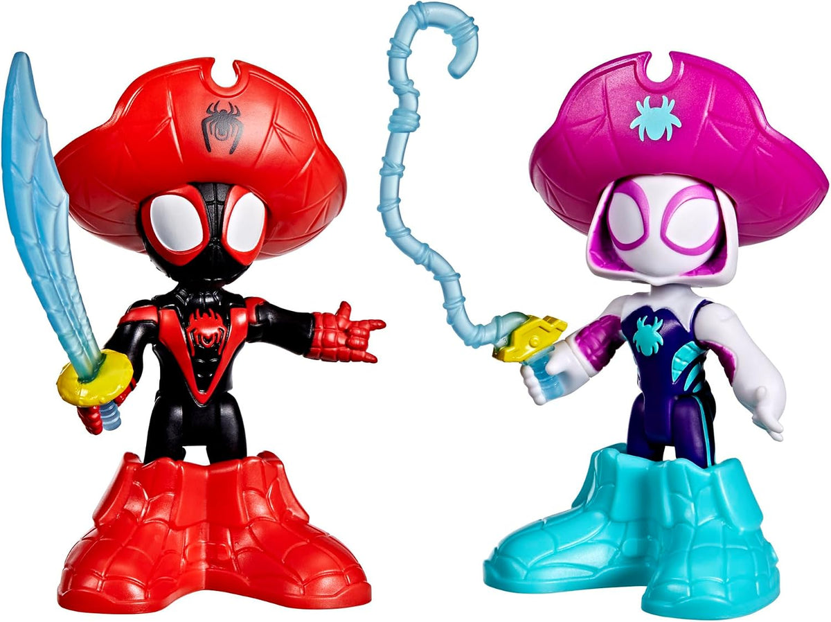 Hasbro SAF Waterwebs - Pirate Miles Spin Morales & Pirate Ghost-Spider (U.P. $19.90)
