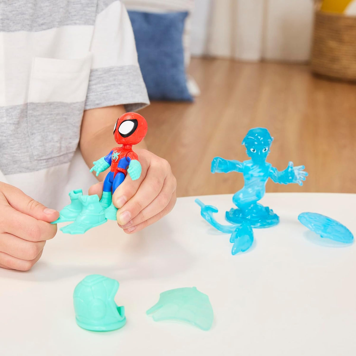 Hasbro SAF Waterwebs - Spidey & Hydro Man (U.P. $19.90)