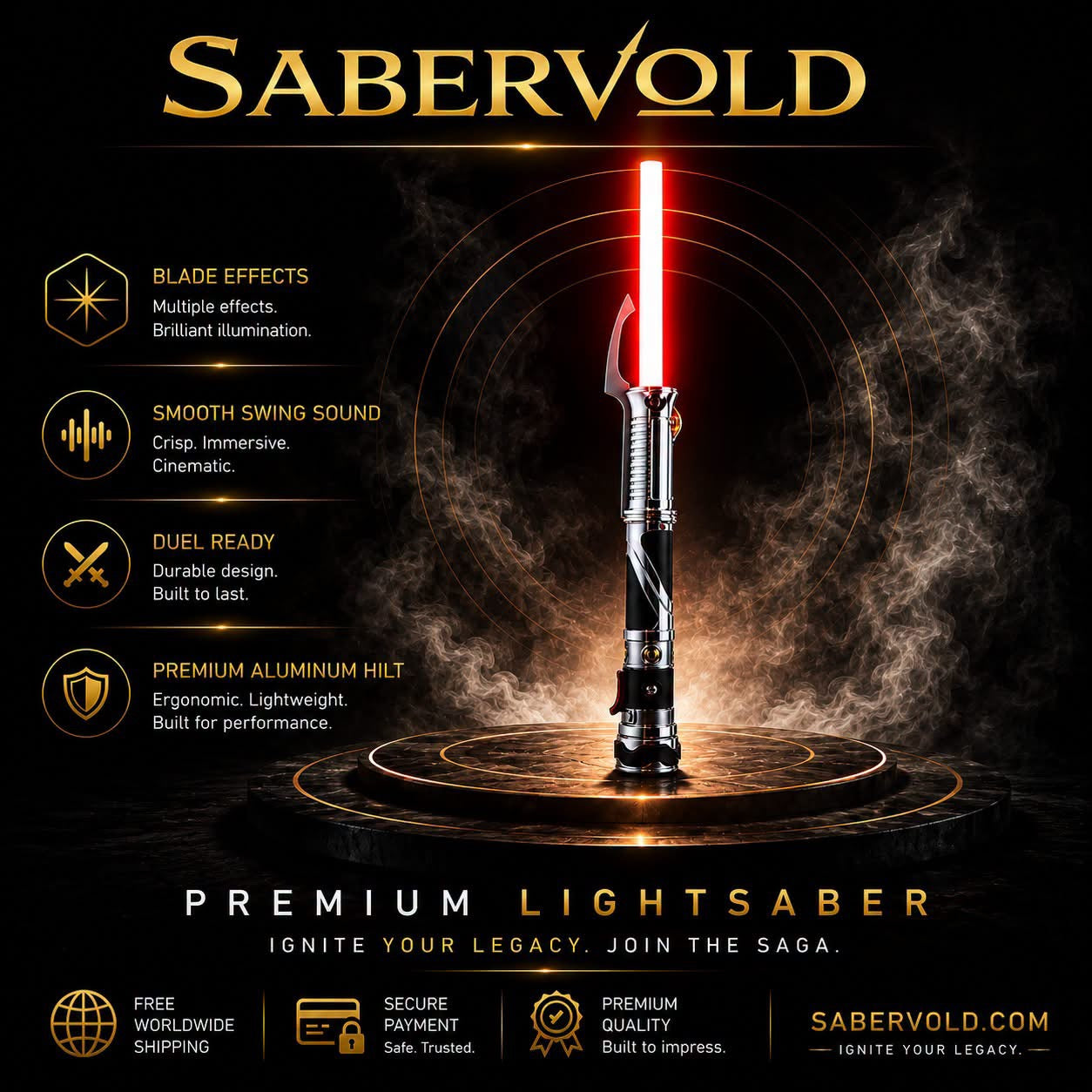 SaberVold SV-Counts SE Lightsaber