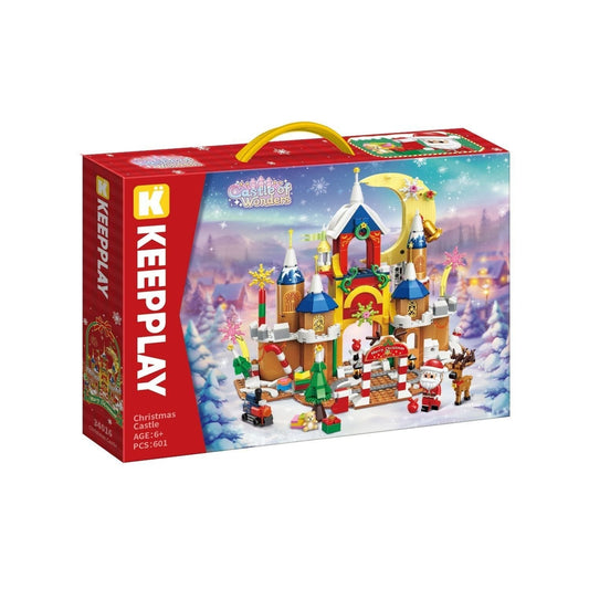Keepplay Blocks Christmas Castle Hello Kitty