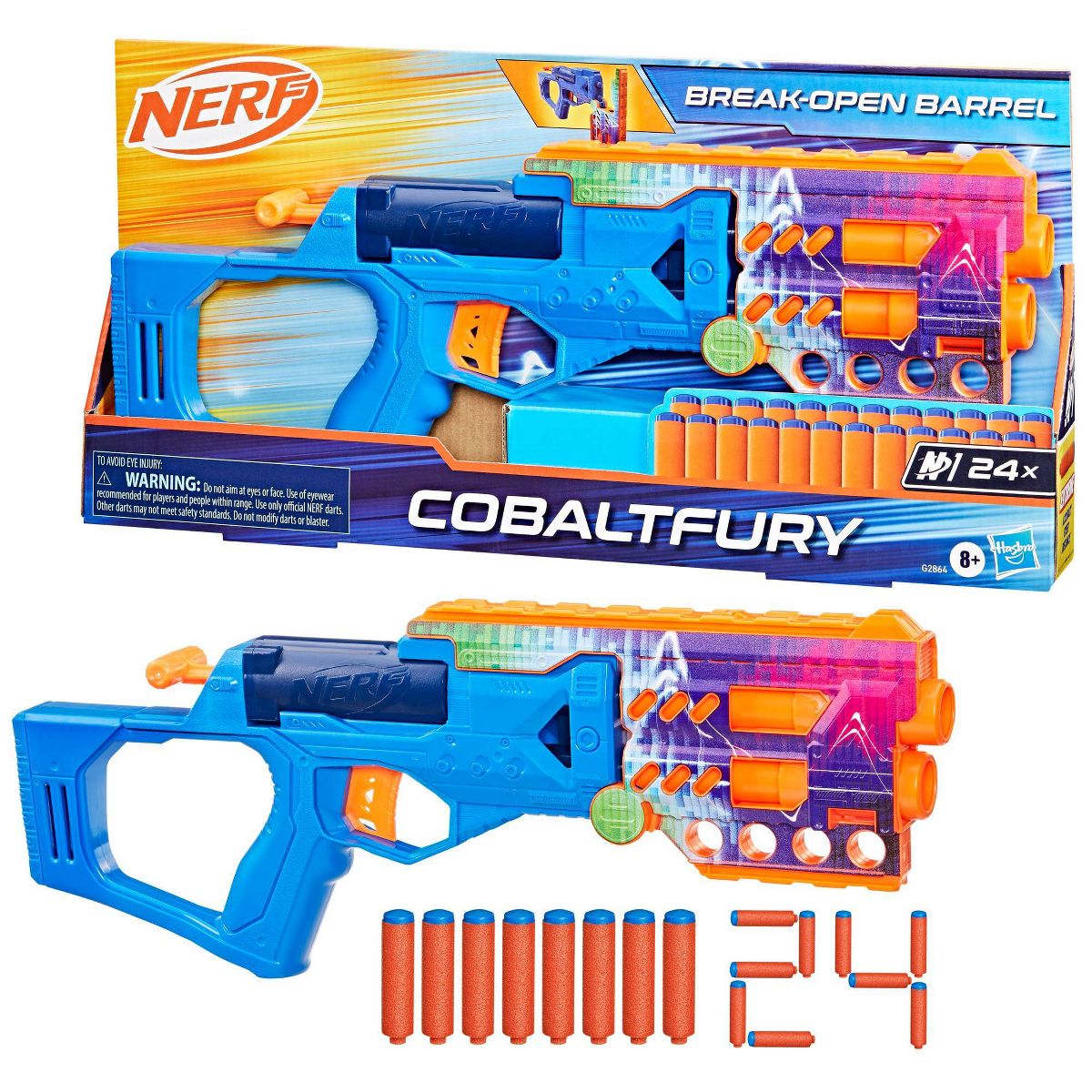 NERF Cobaltfury Blaster (U.P. $29.90)