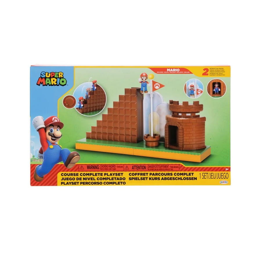 Nintendo Super Mario 2.5-inch Course Complete Playset Nintendo