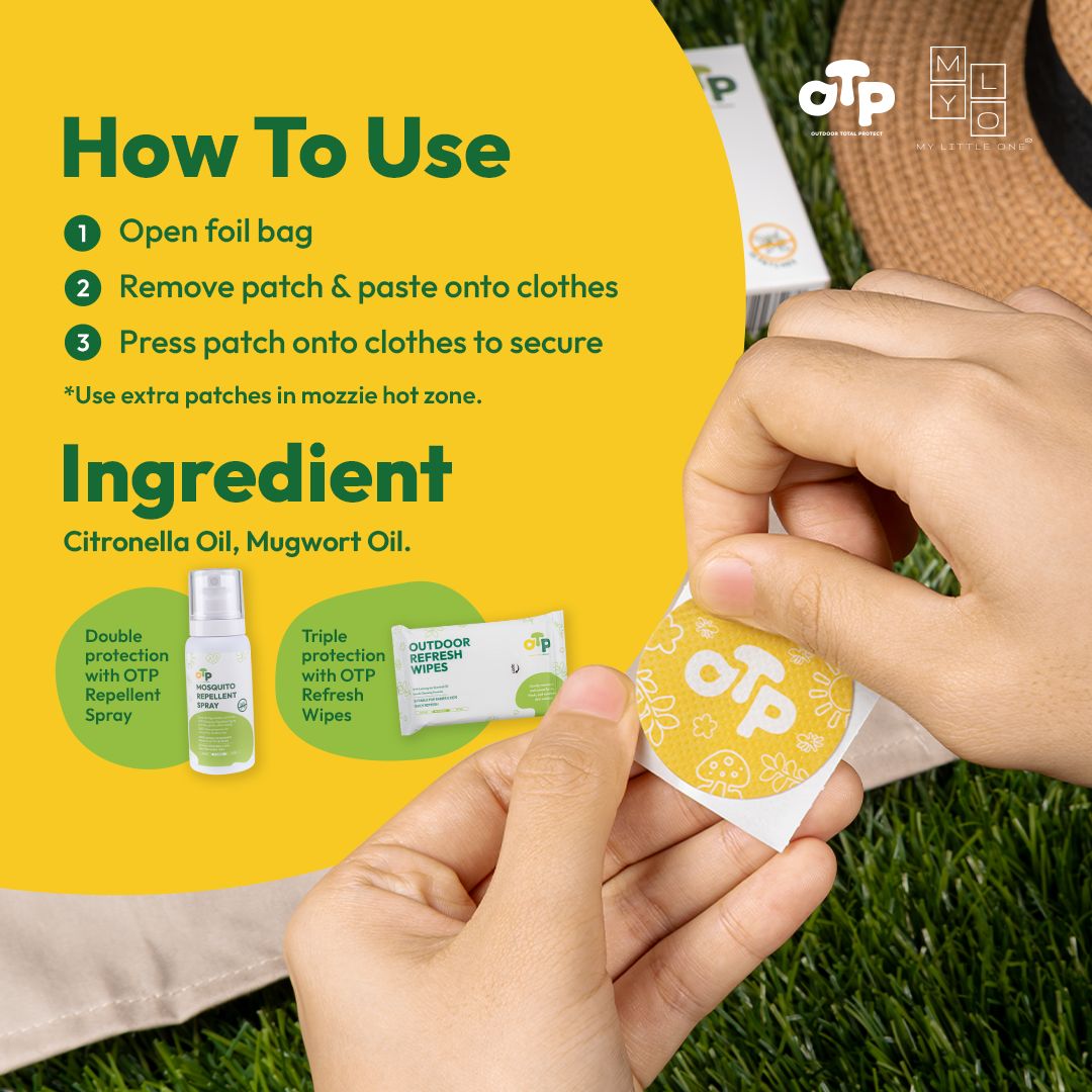 MyLO OTP Mosquito Repellent Patch (10 patches / box)